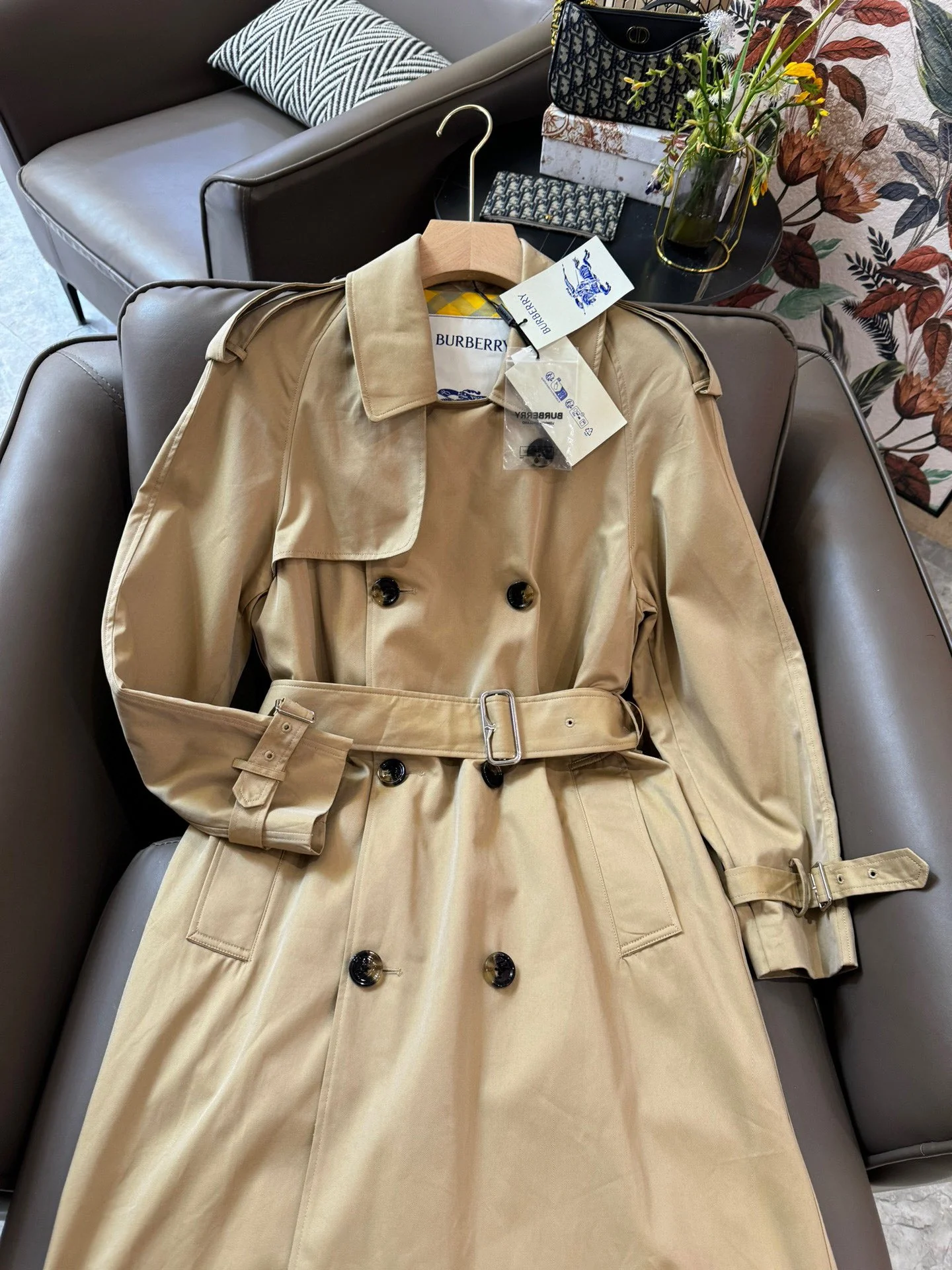 Burberry - 2403 - 24ss Новый тренч