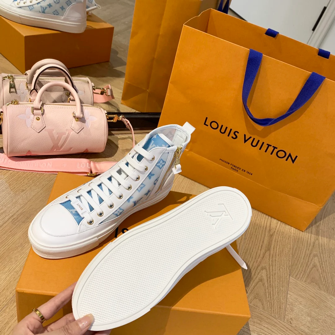 Обувь LV - LV Charlie - Весна 2022 - Высокие - Синие