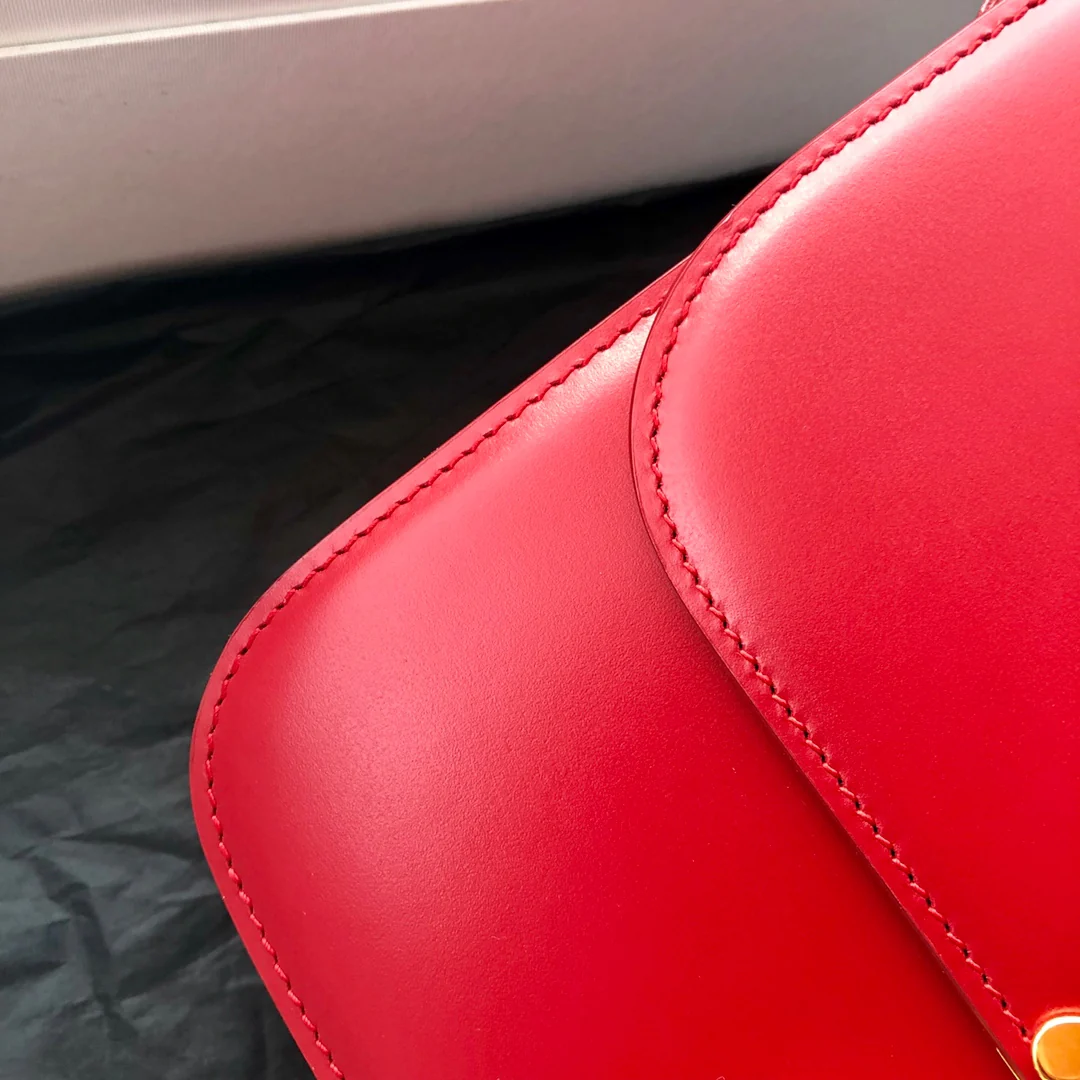 телячья кожа Celine Triomphe Medium