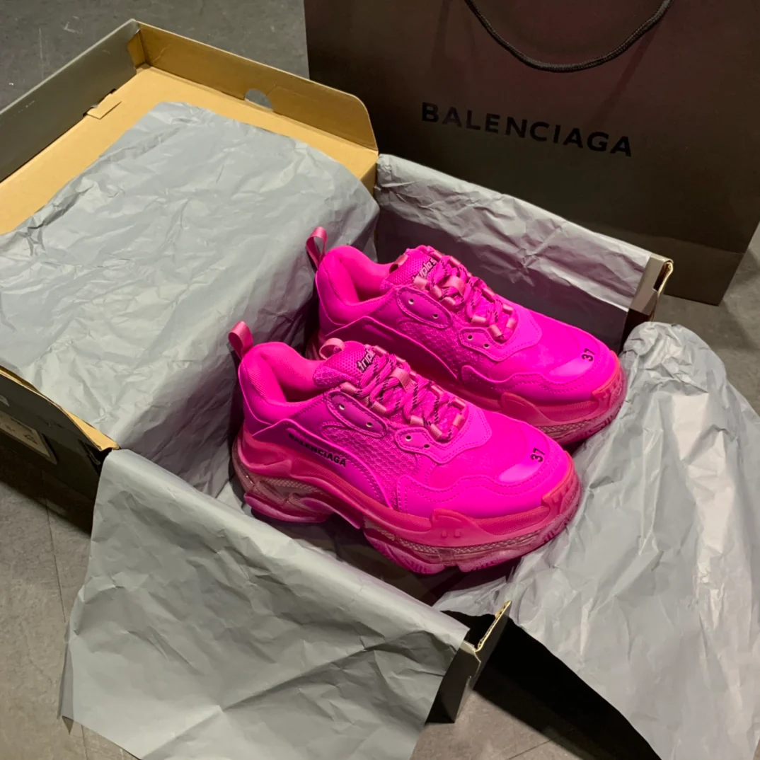 Li Shi - Папины кроссовки - Подошва с воздушной подушкой - Персиково-розовый