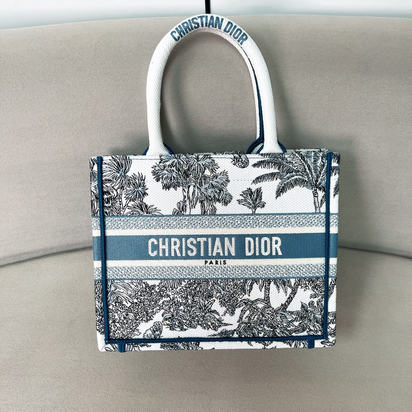 Сумка-шоппер Dior Booktote из серии ?Бабочки?, маленькая.
