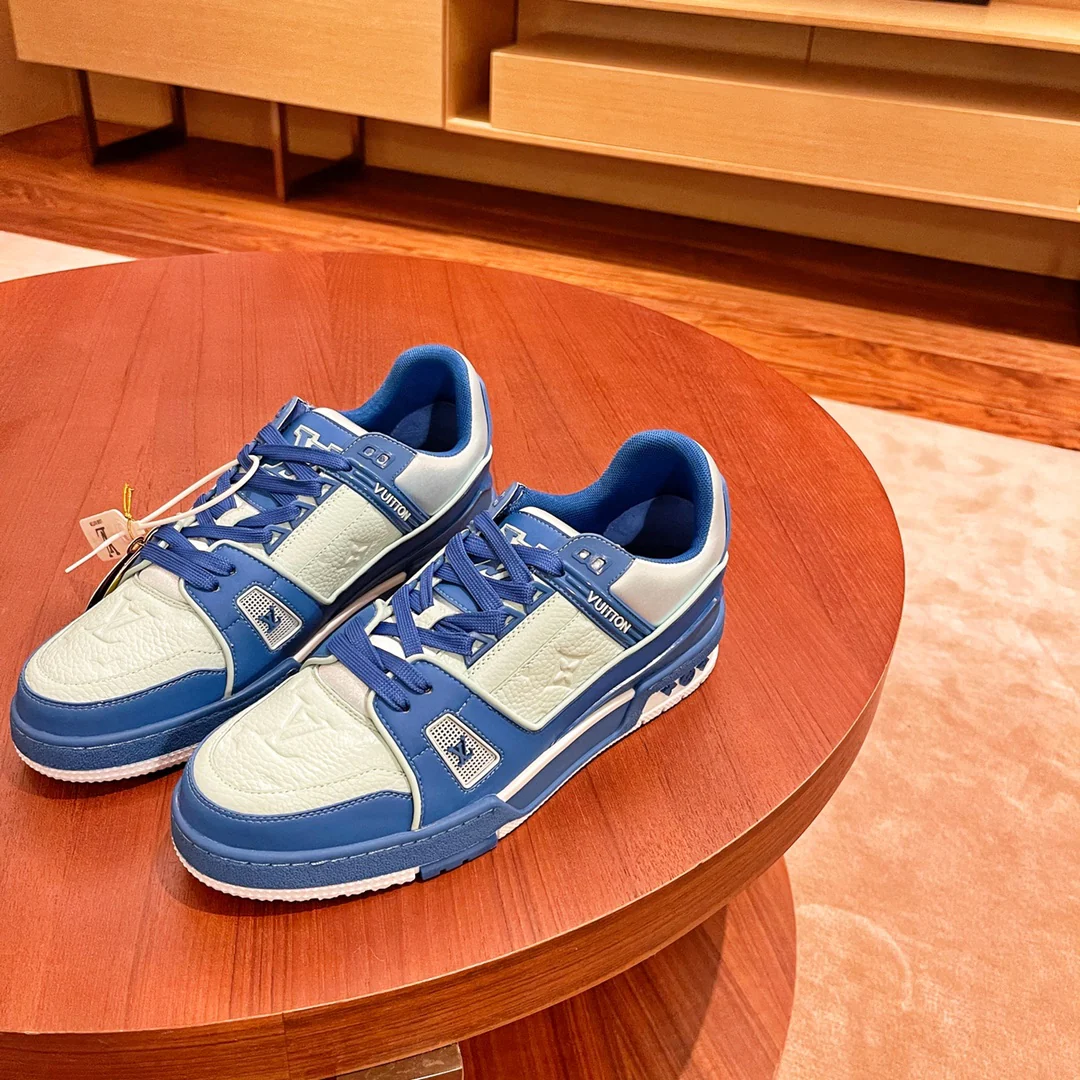 LV - Кожаные кроссовки - Повседневная обувь - 1