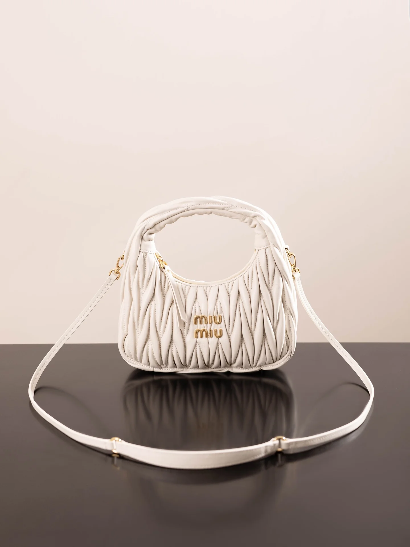 Miu Miu-5bc125m900-??????-????-Маленький-Белый