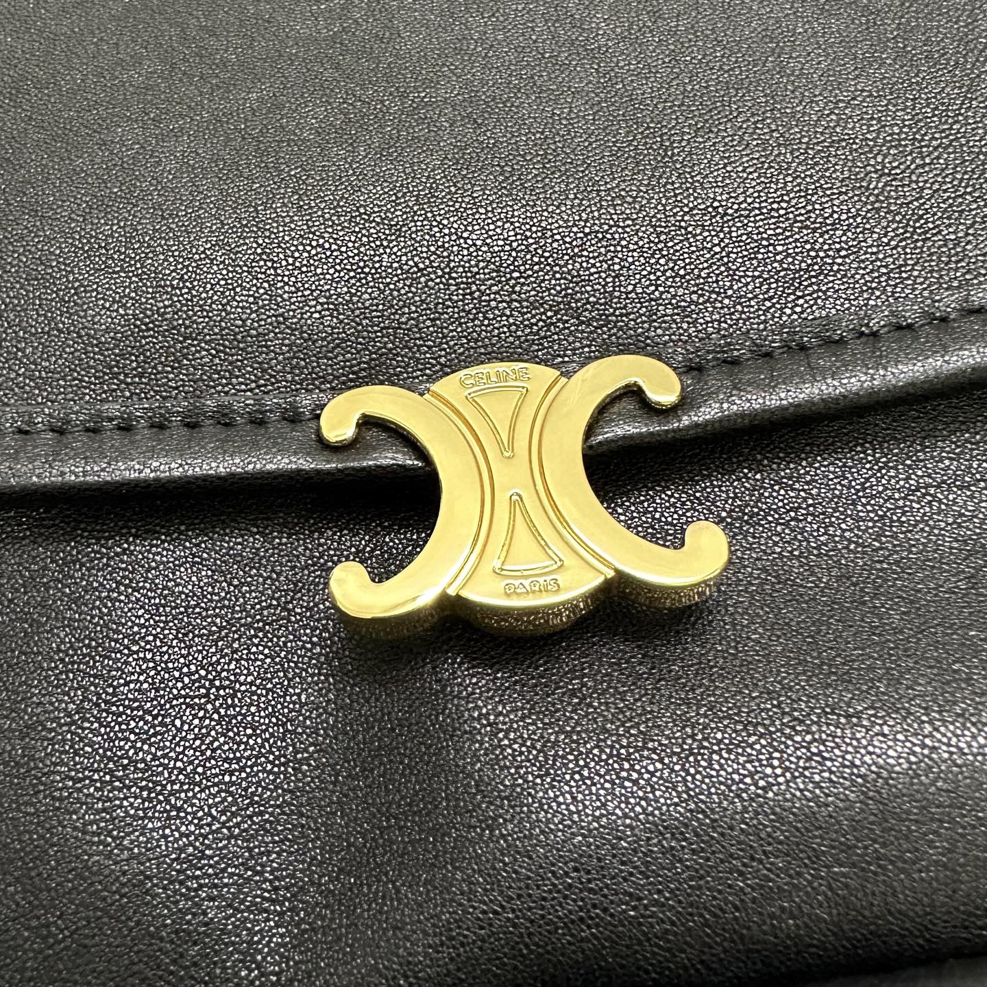 Сумка Celine Halfmoon - черная