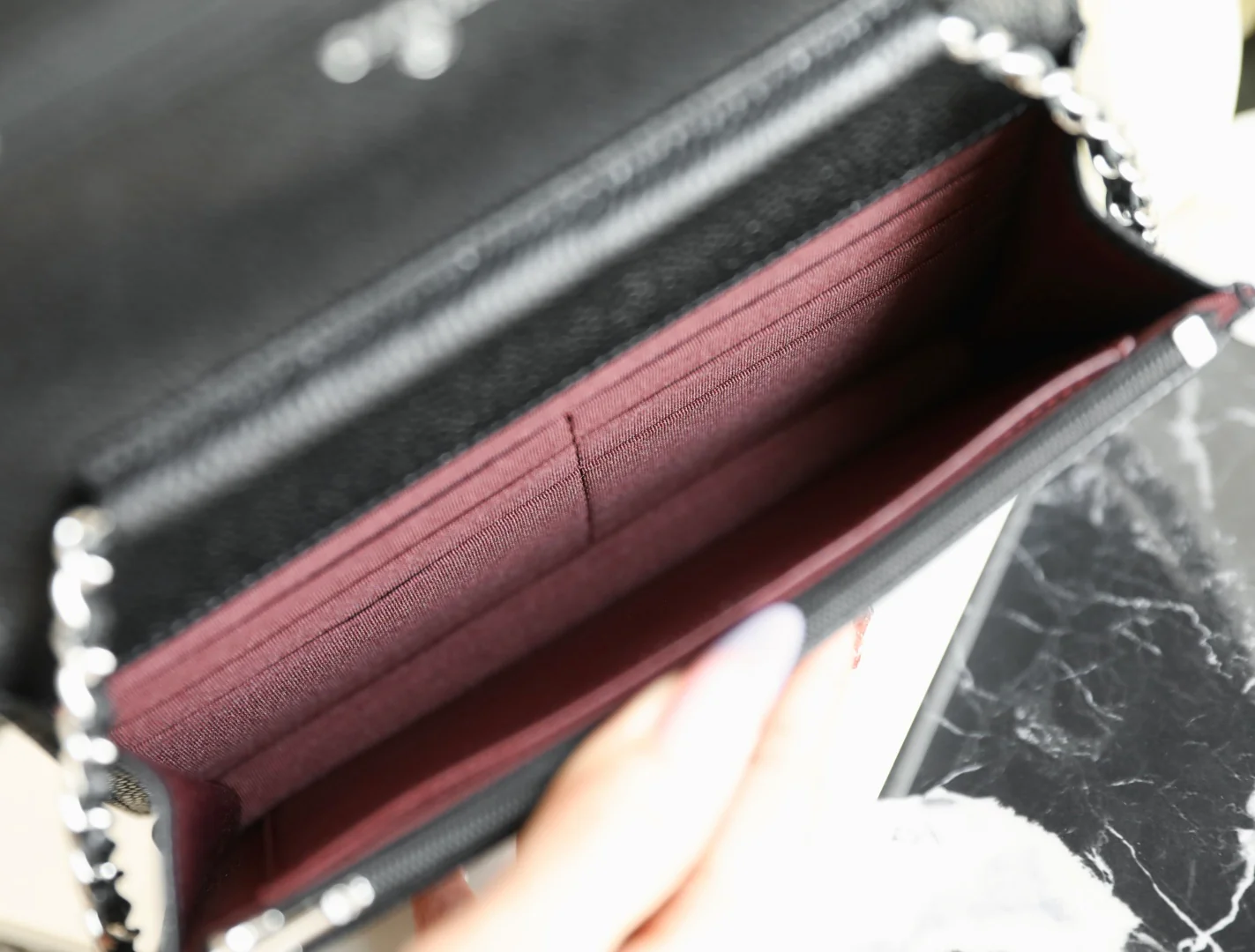 Chanel WOC Черное золото