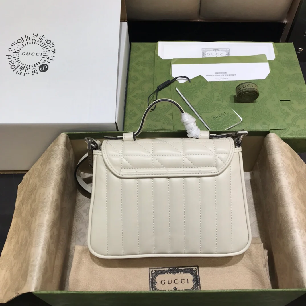 Сумка Gucci Marmont из геометрической серии - 1