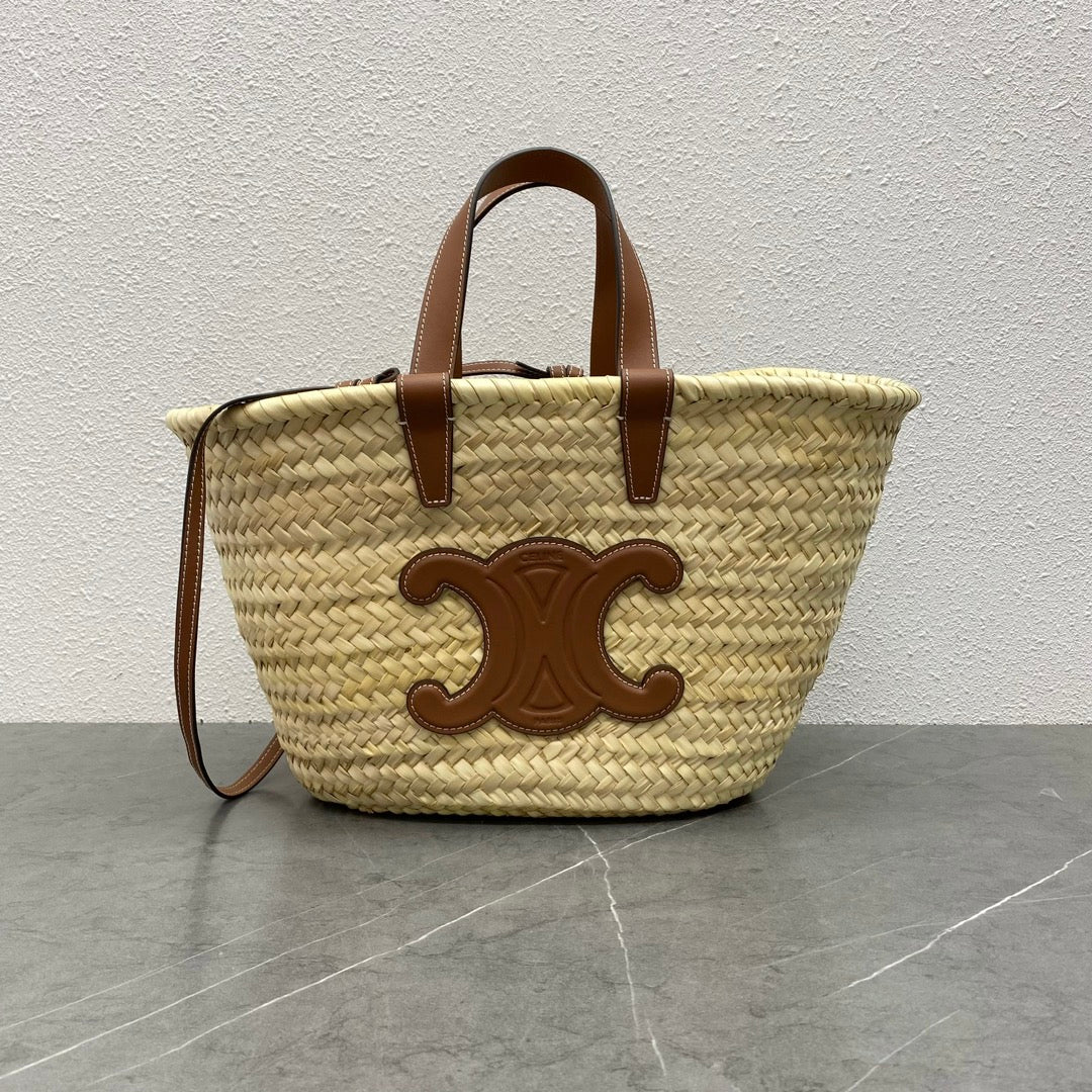 Плетеная сумка-ведро Celine - большая