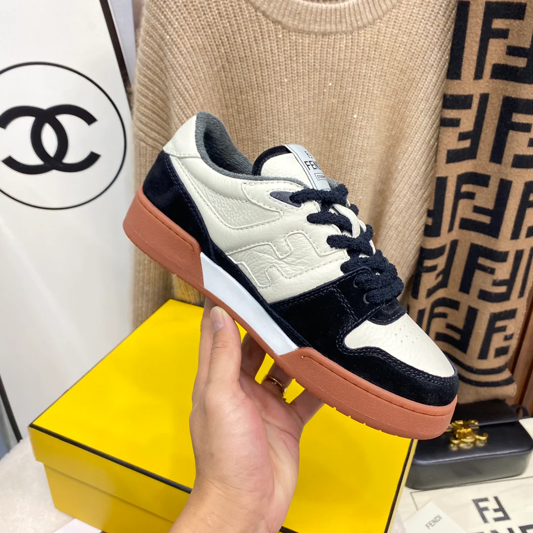 Обувь Fendi - серия Fendi Match - черно-белая