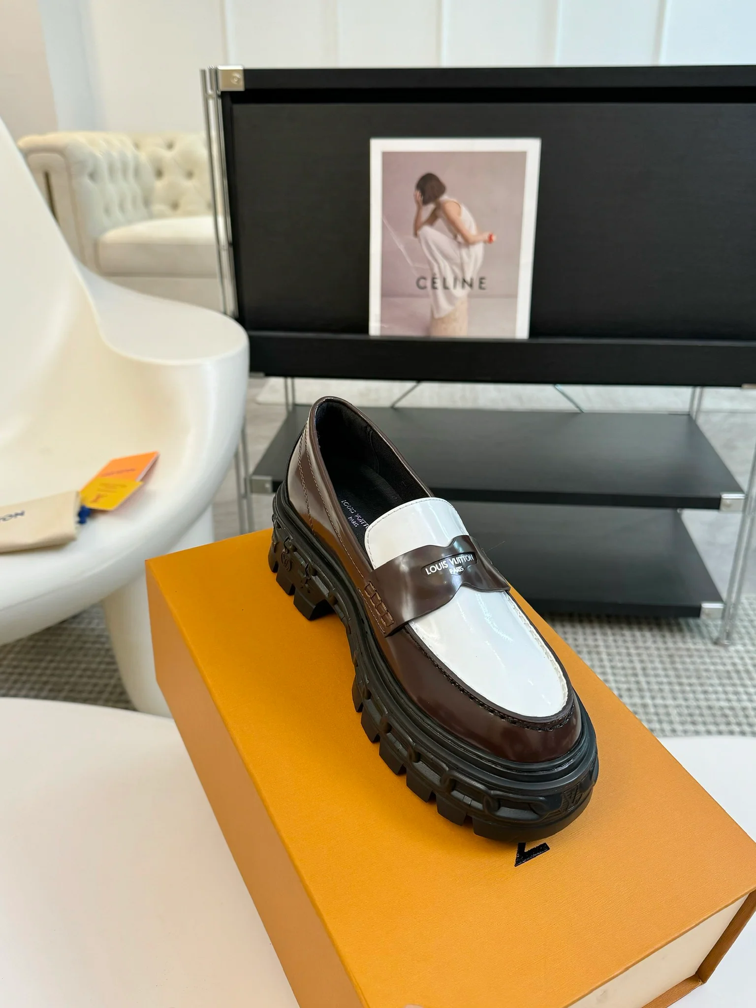 Лоферы LV-2024 - Кофейный