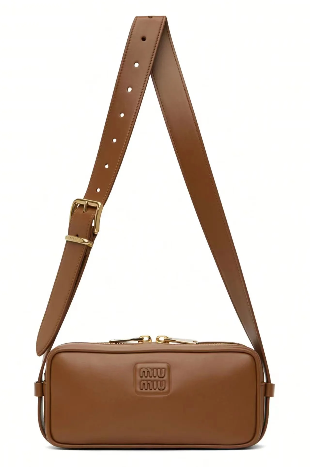 Сумка-боулинг Miu Miu через плечо - шедевр