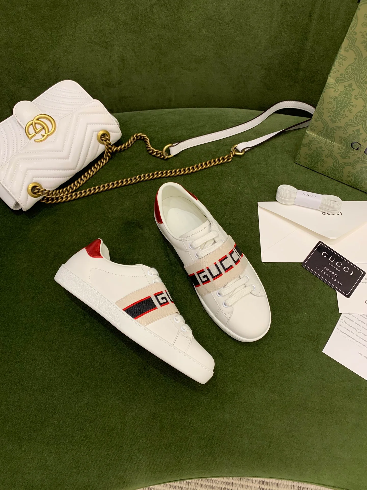 Gucci - Кроссовки - Обувь для скейтбординга - Белые кроссовки