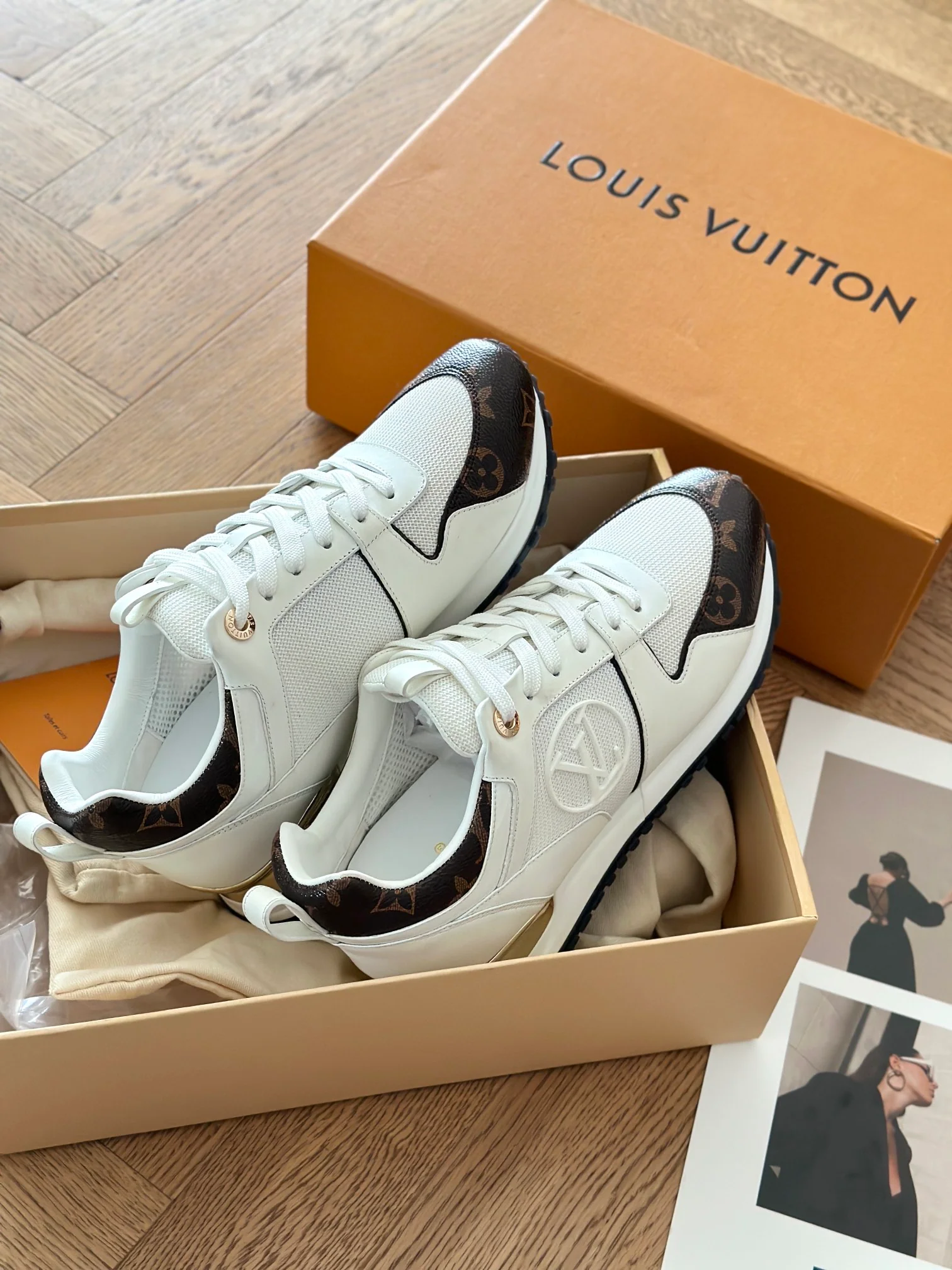 Кроссовки LV Runaway - серия Milk Tea Brown - модель 2