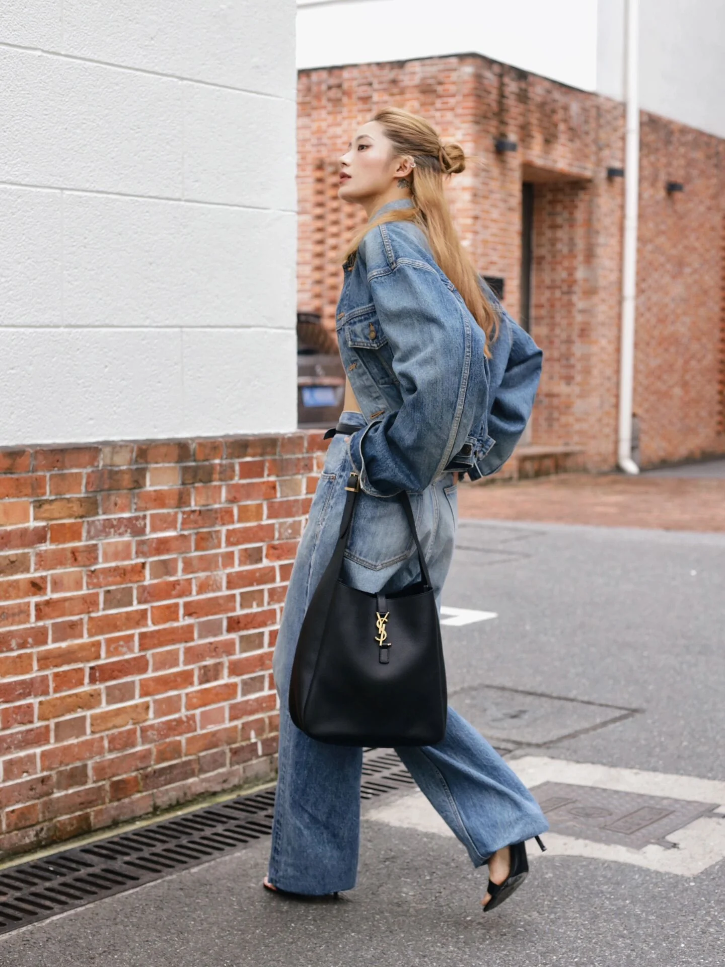 YSL-le-5a7-hobo-underarm bag-black