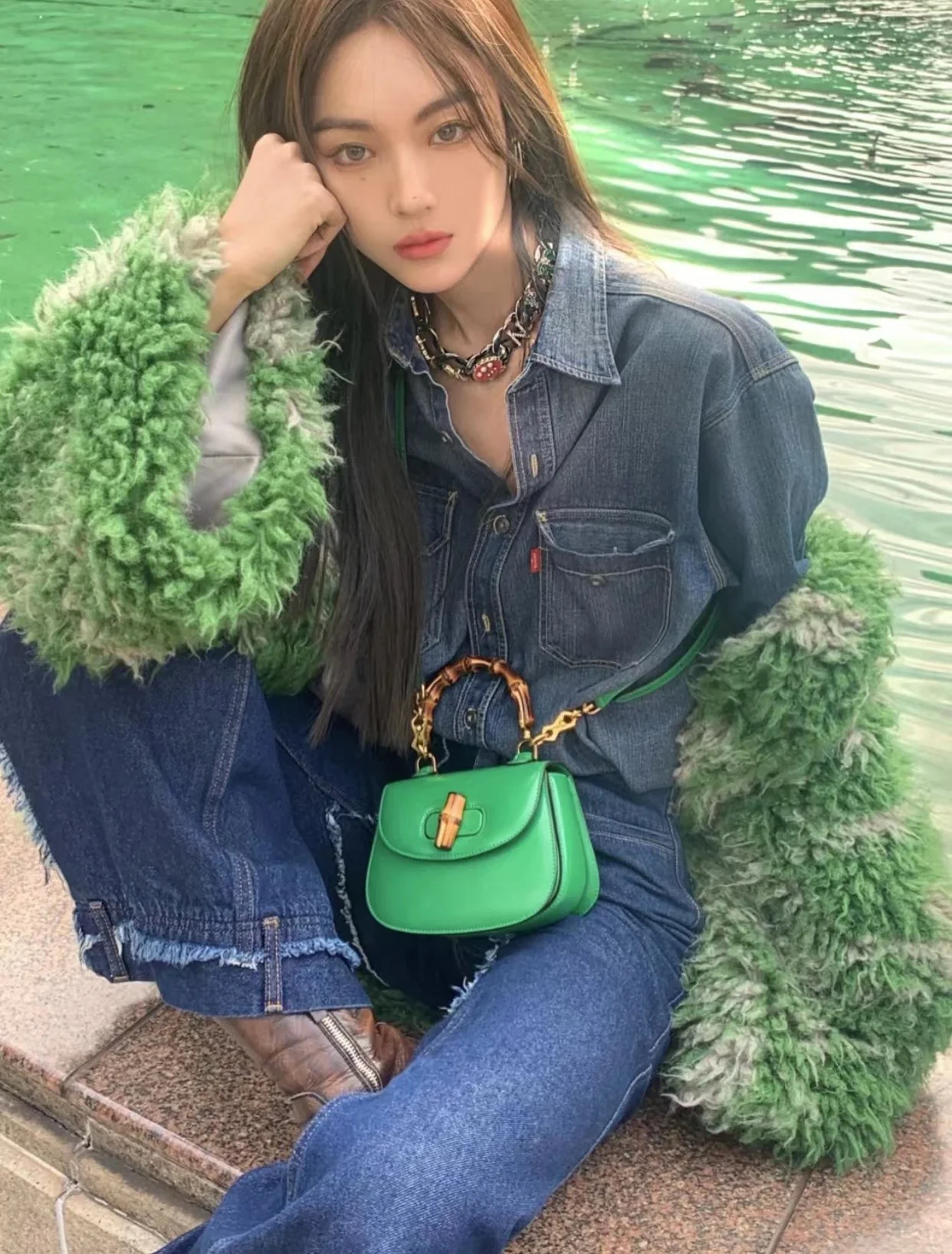 Коллекция ретро-сумок Gucci из бамбука - 3