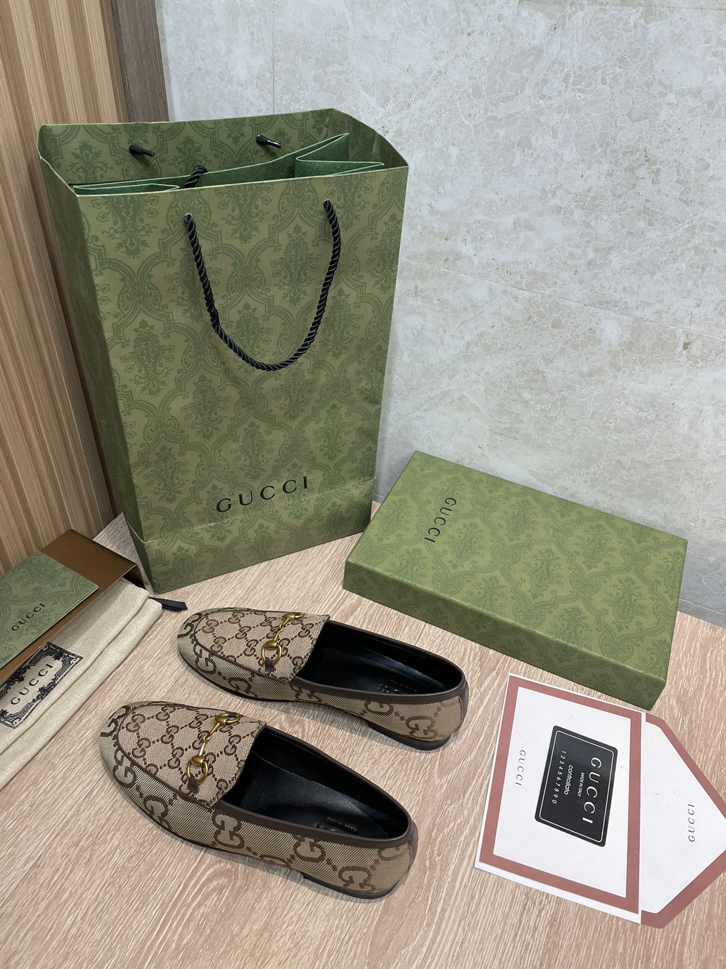 Лоферы на платформе Gucci - 5