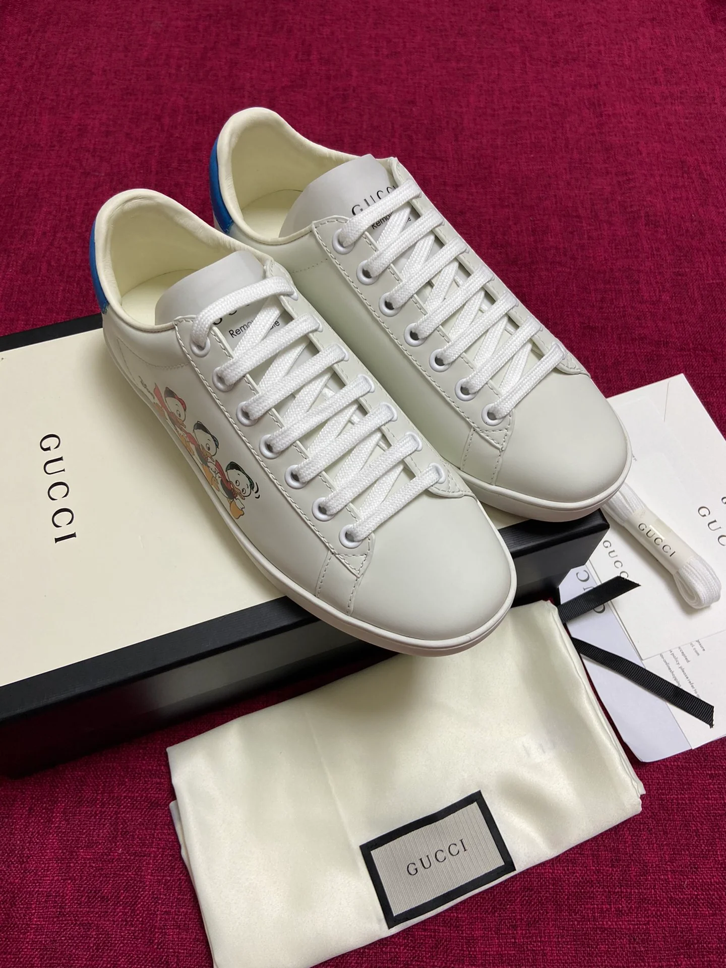 Gucci - Белые кроссовки - Кроссовки - Повседневная обувь - 2