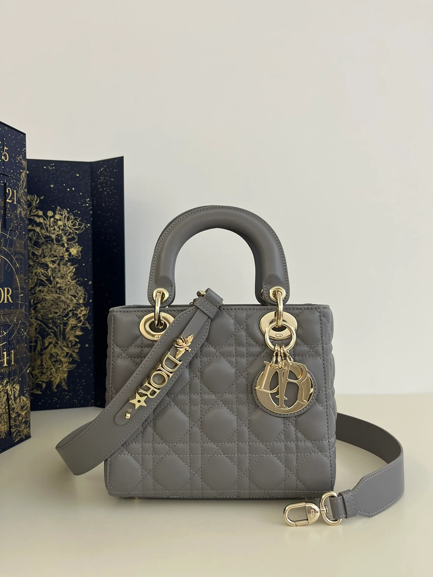 Dior Lady Four-Panel Collection - Золотая пряжка цвета 