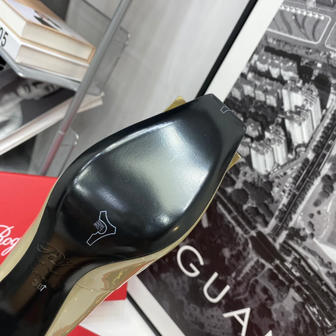 Каблук-банан RV-7-5 см - Слоново-серый