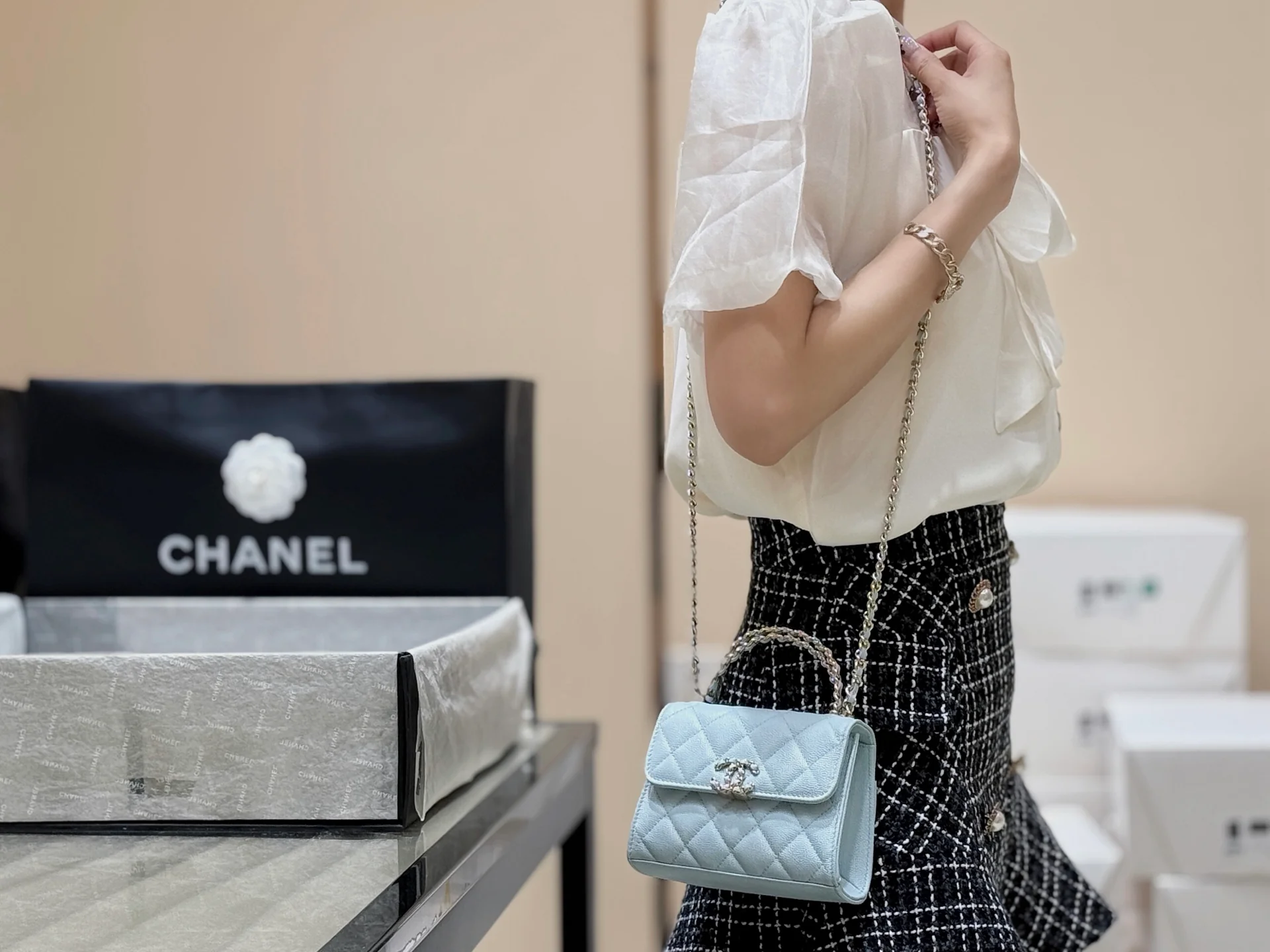 Сумка Chanel 25s Kelly Handle Bag