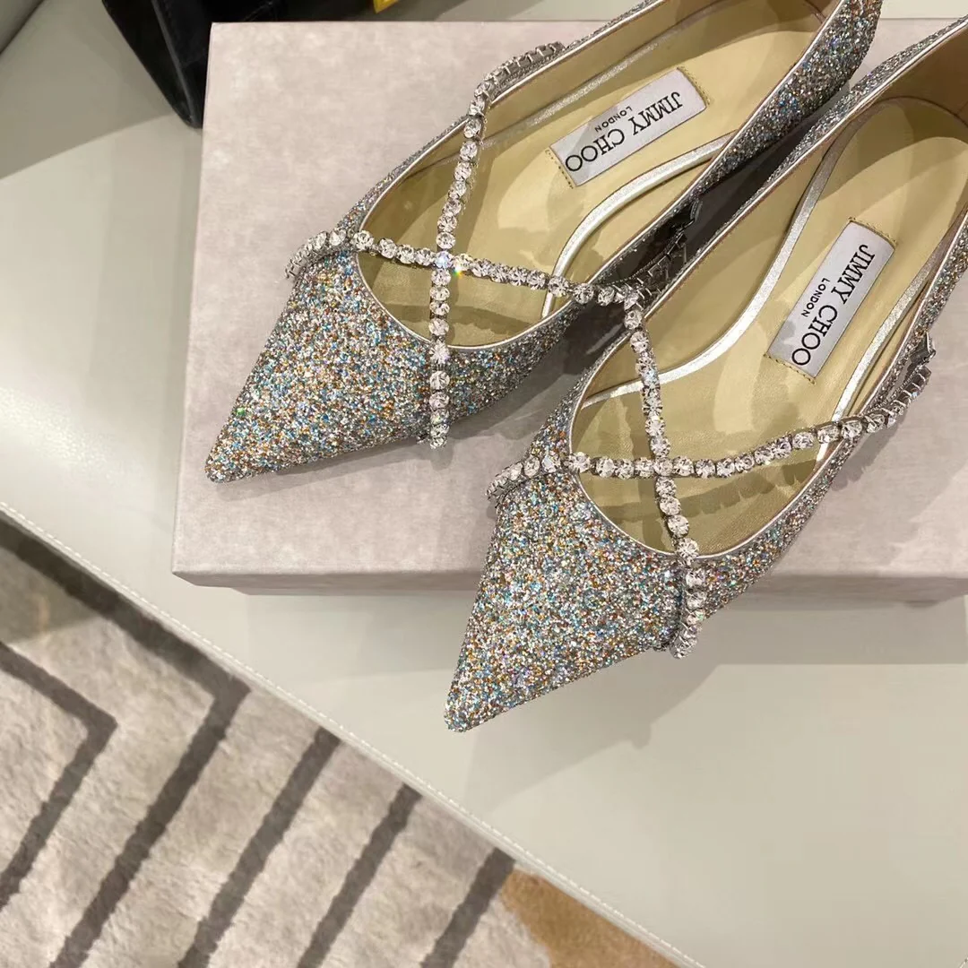 Балетки Jimmy Cross с цепочкой и стразами - 1 шт.