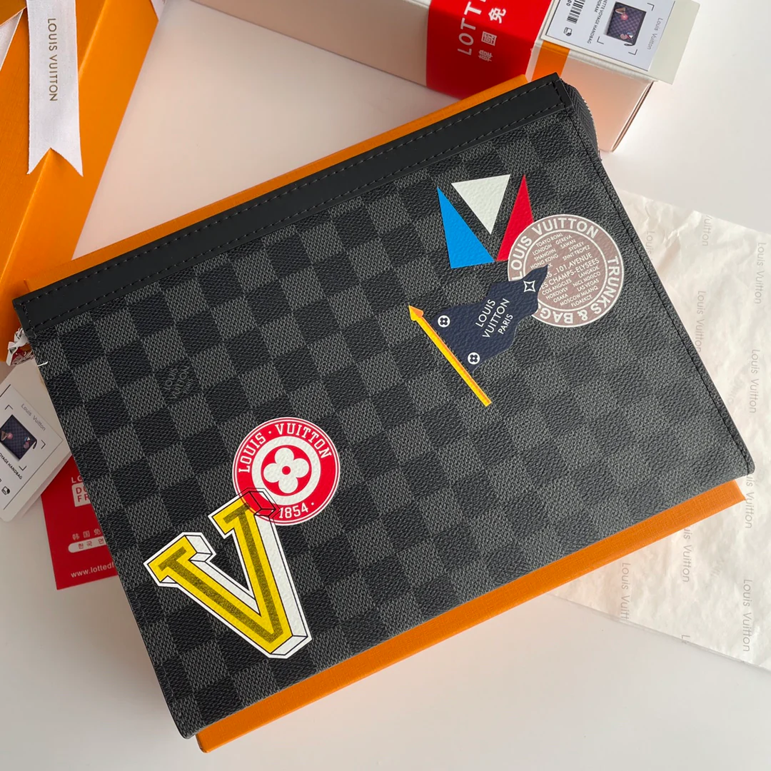 клатч lv-n64442