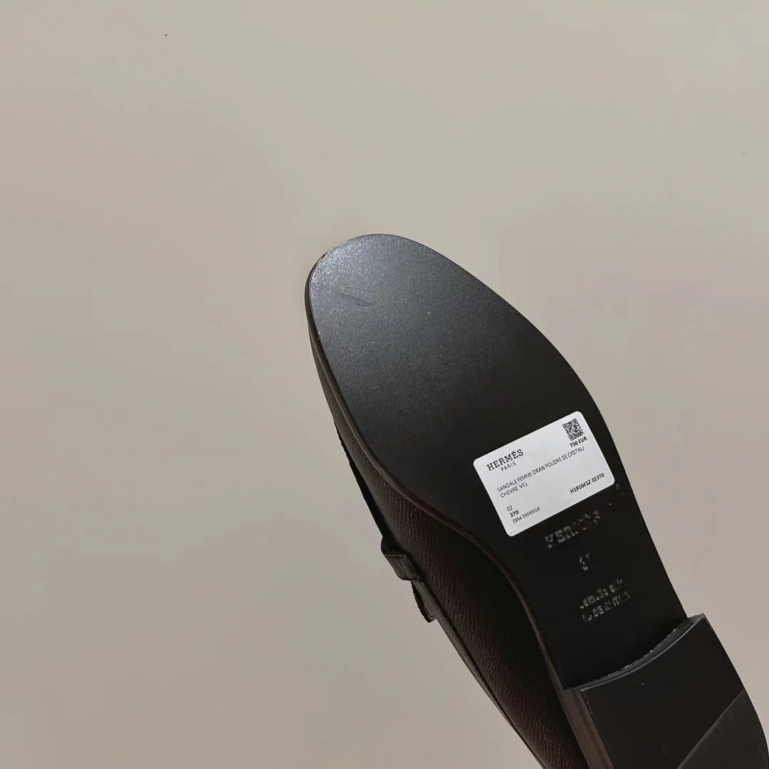 Лоферы Hermes Kelly с пряжкой - 4
