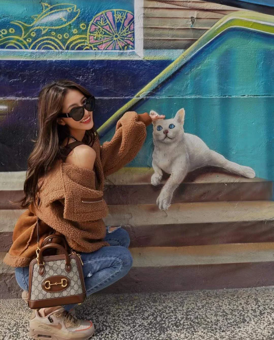 Gucci-1955迷你贝壳包