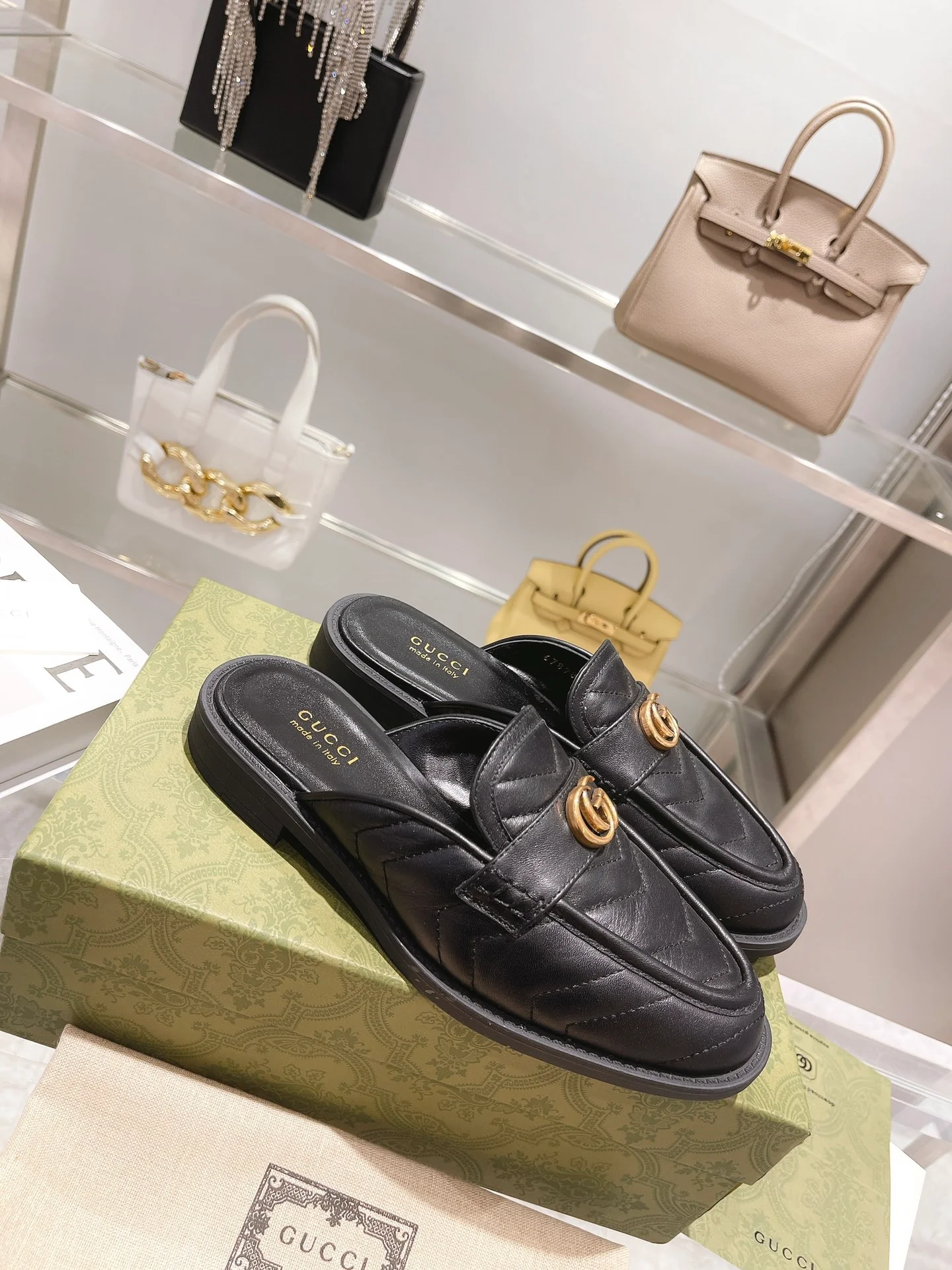 Gucci - 22 Ранняя весна - Мюли - Тапочки - 1