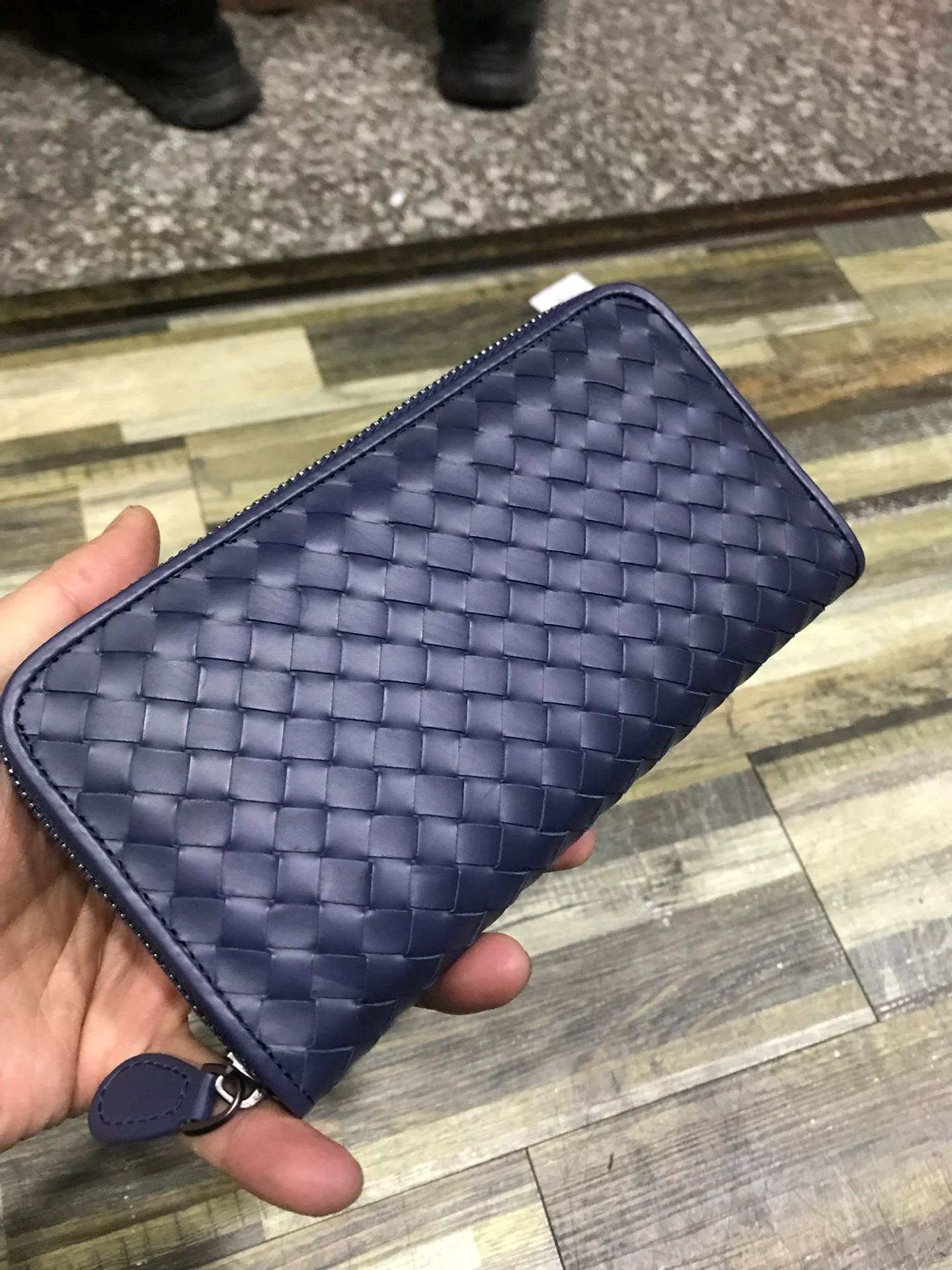 BV 拉链长夹-意大利原厂胎牛皮