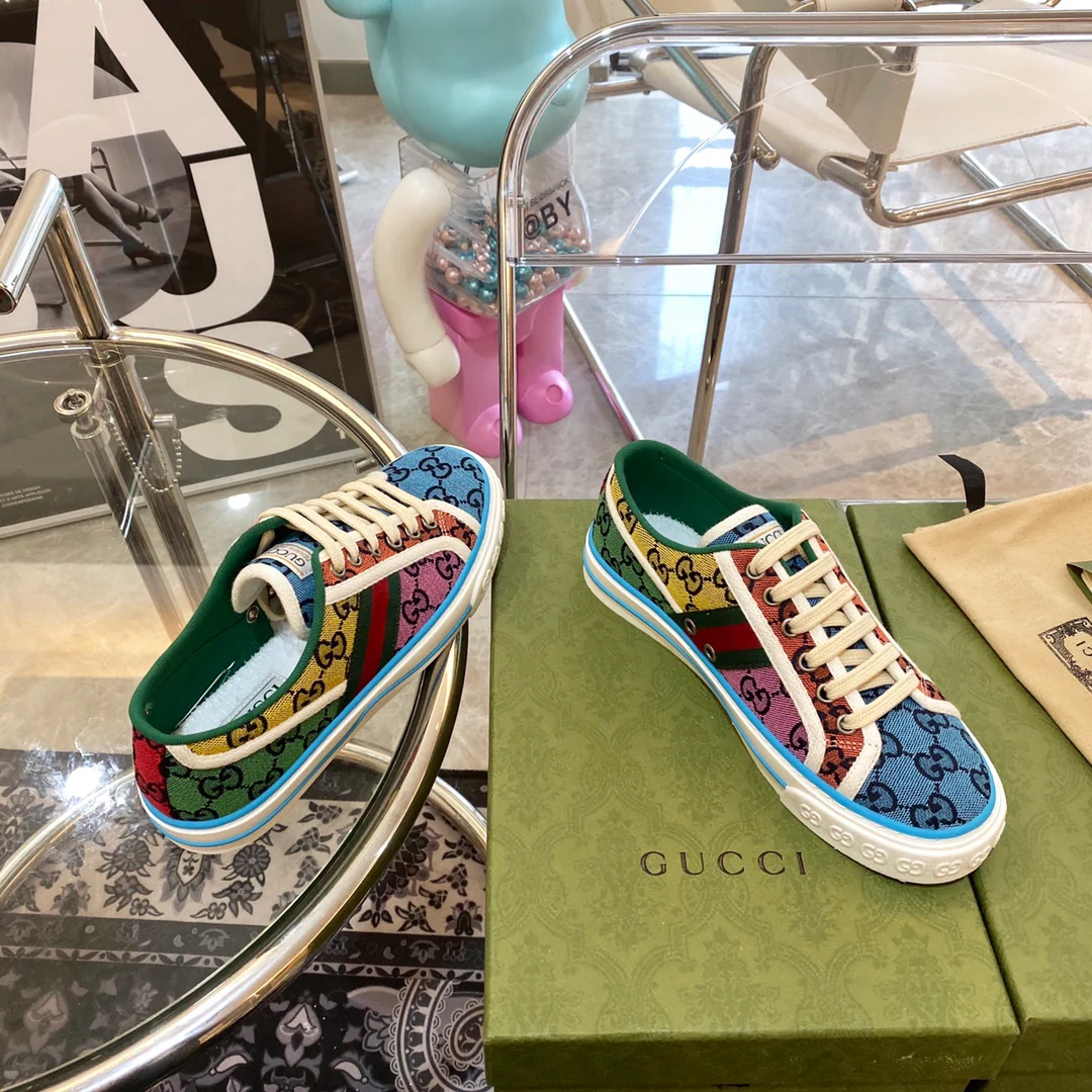 Кед Gucci из парусины - Полная коллекция - 3