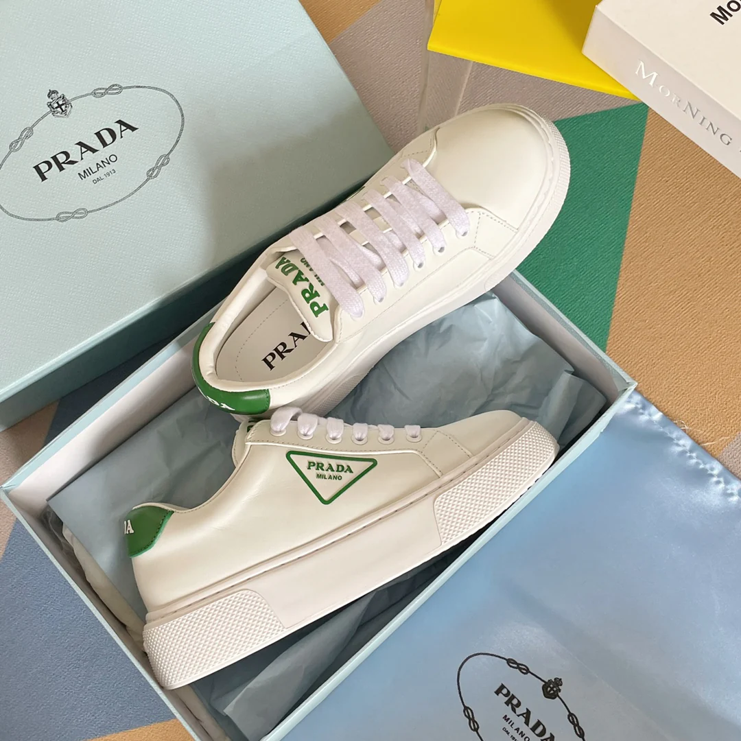 Новые поступления Prada ранней весной 2022 года - Повседневные туфли на платформе - 2