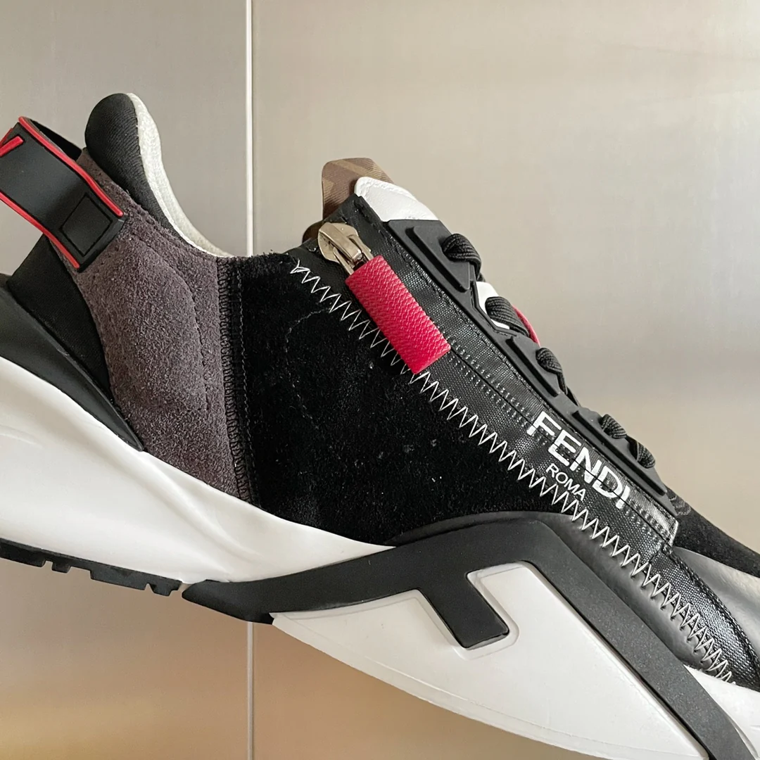 Fendi - Повседневные кроссовки - Черно-серые