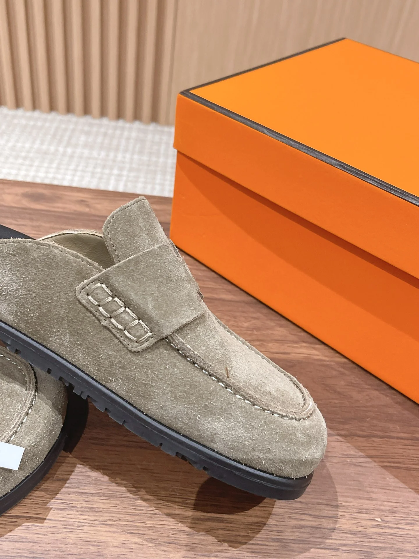 Биркенштоки Hermes - светло-коричневые