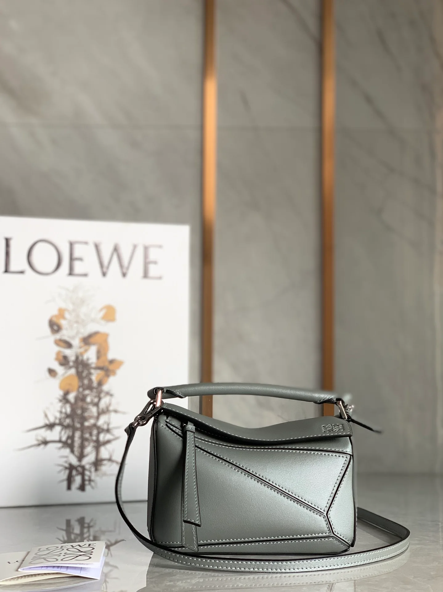 Мини-сумка Loewe Puzzle Bag из телячьей кожи - 2 шт.