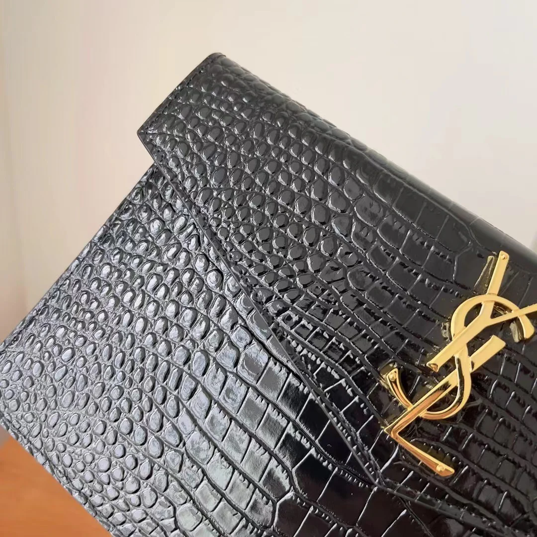 Клатч YSL с тиснением под крокодиловую кожу - 1 шт.
