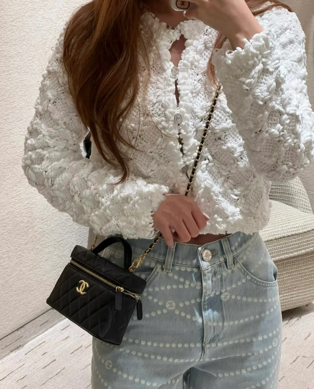 Клатч Chanel 25p-LP Box - черный