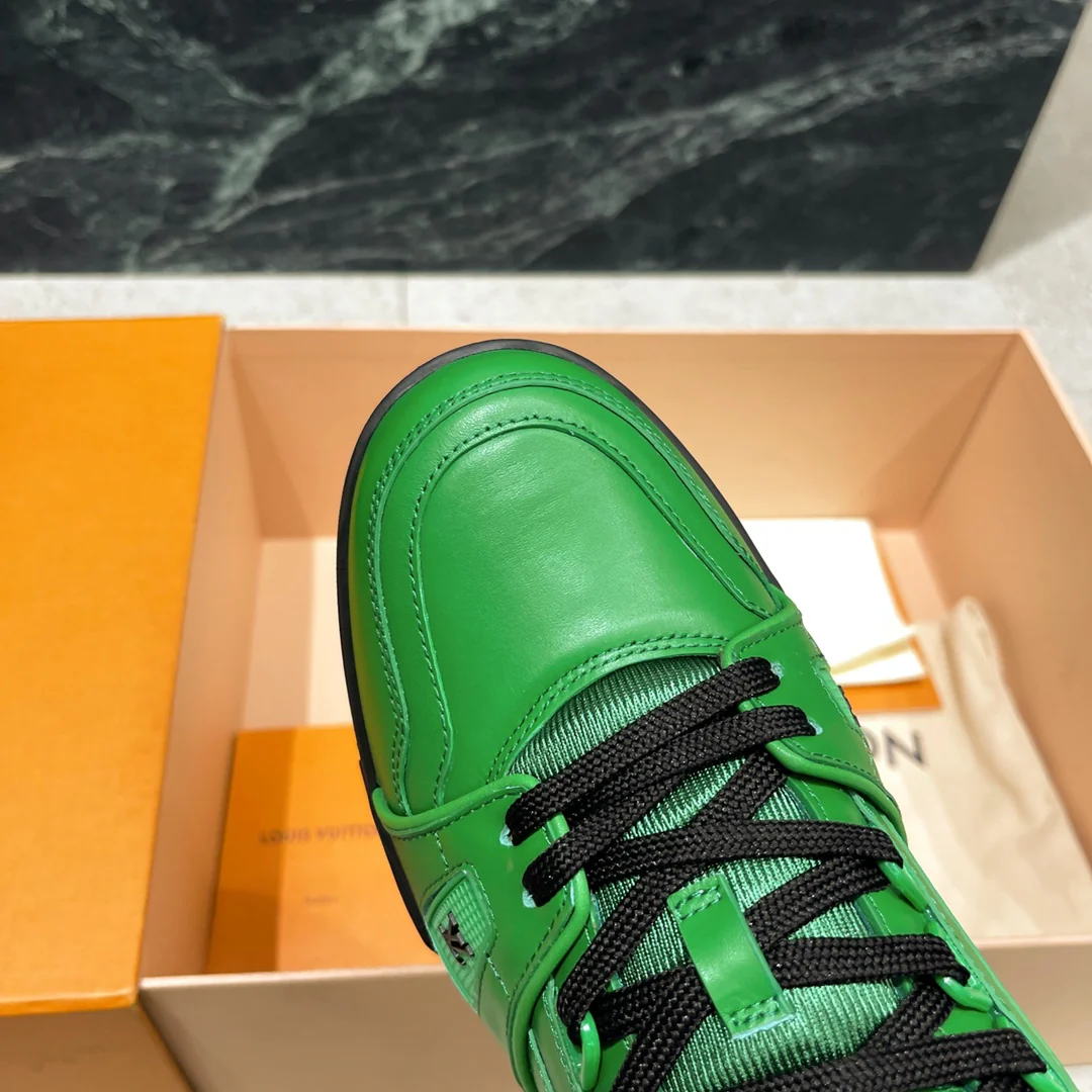 Обувь LV - LV Trainer, последняя модель - кроссовки серии Rainbow - 3