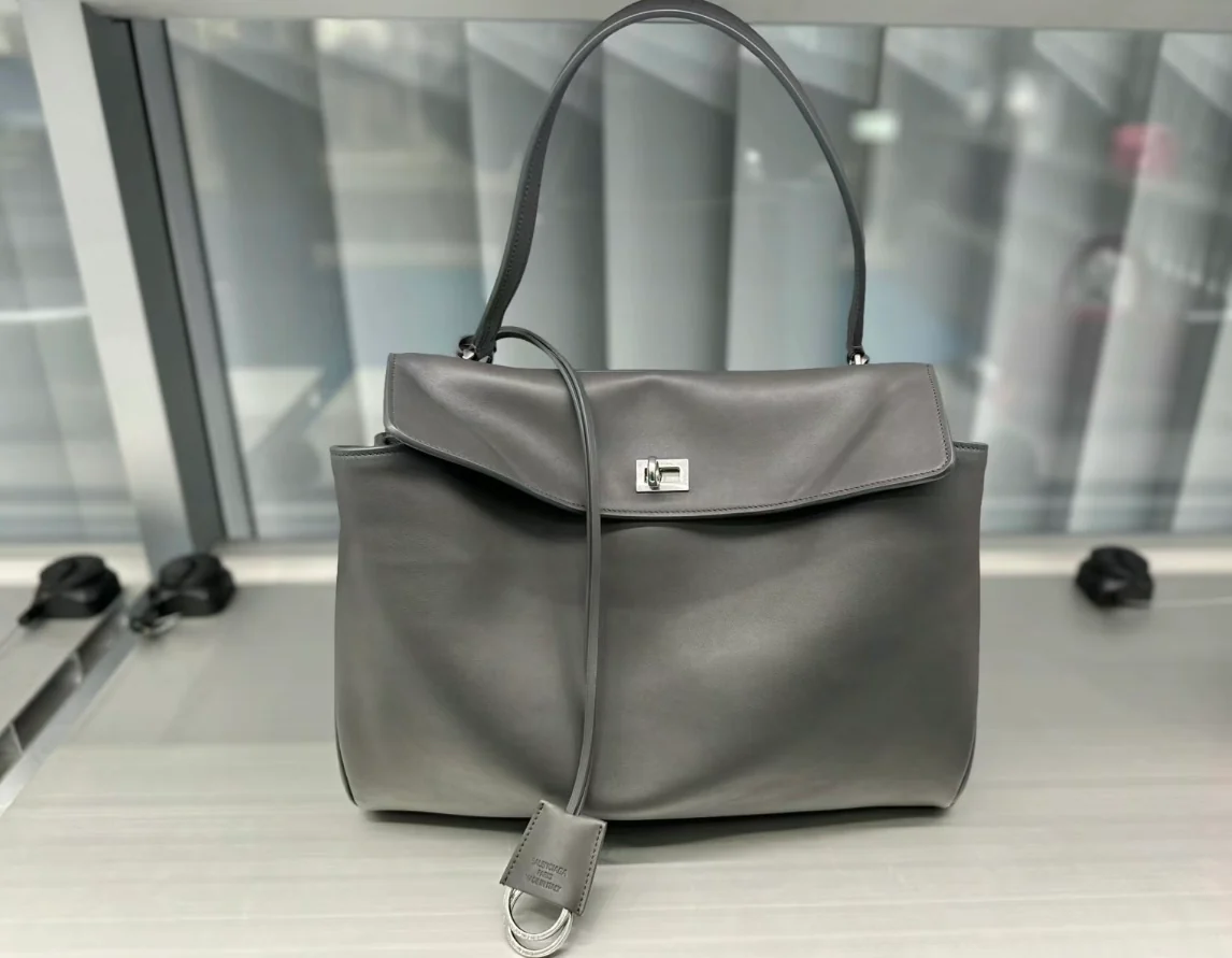 Сумка Balenciaga Rodeo - S28 - 9 см - Серая