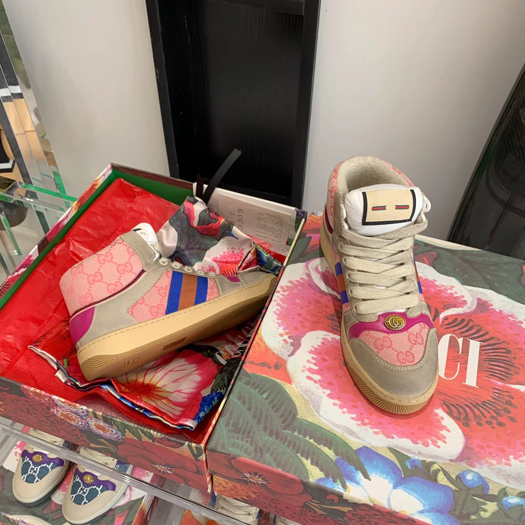 Высокие кроссовки Gucci - Грязные кроссовки - Кроссовки - 2