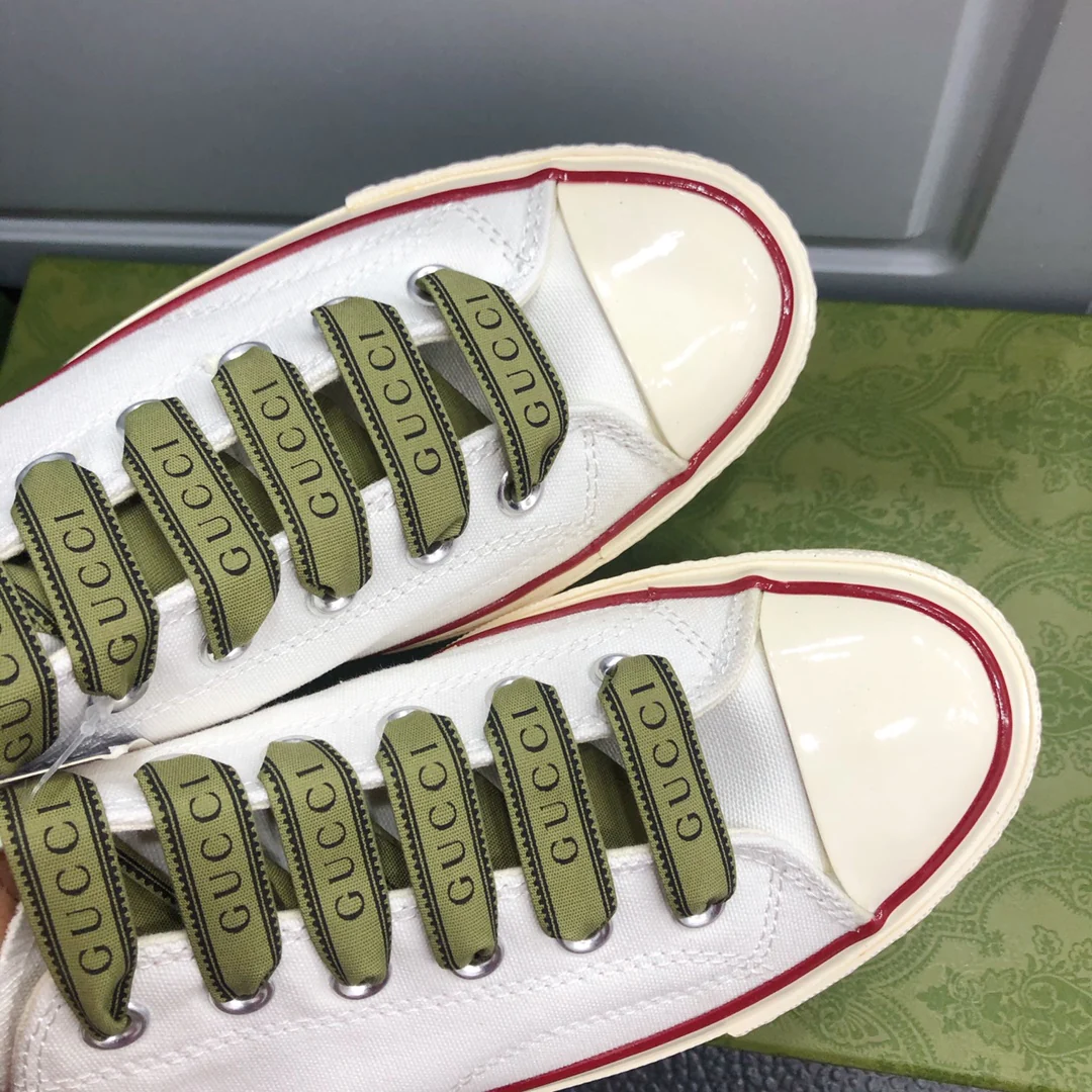 Кед Gucci из парусины - 1