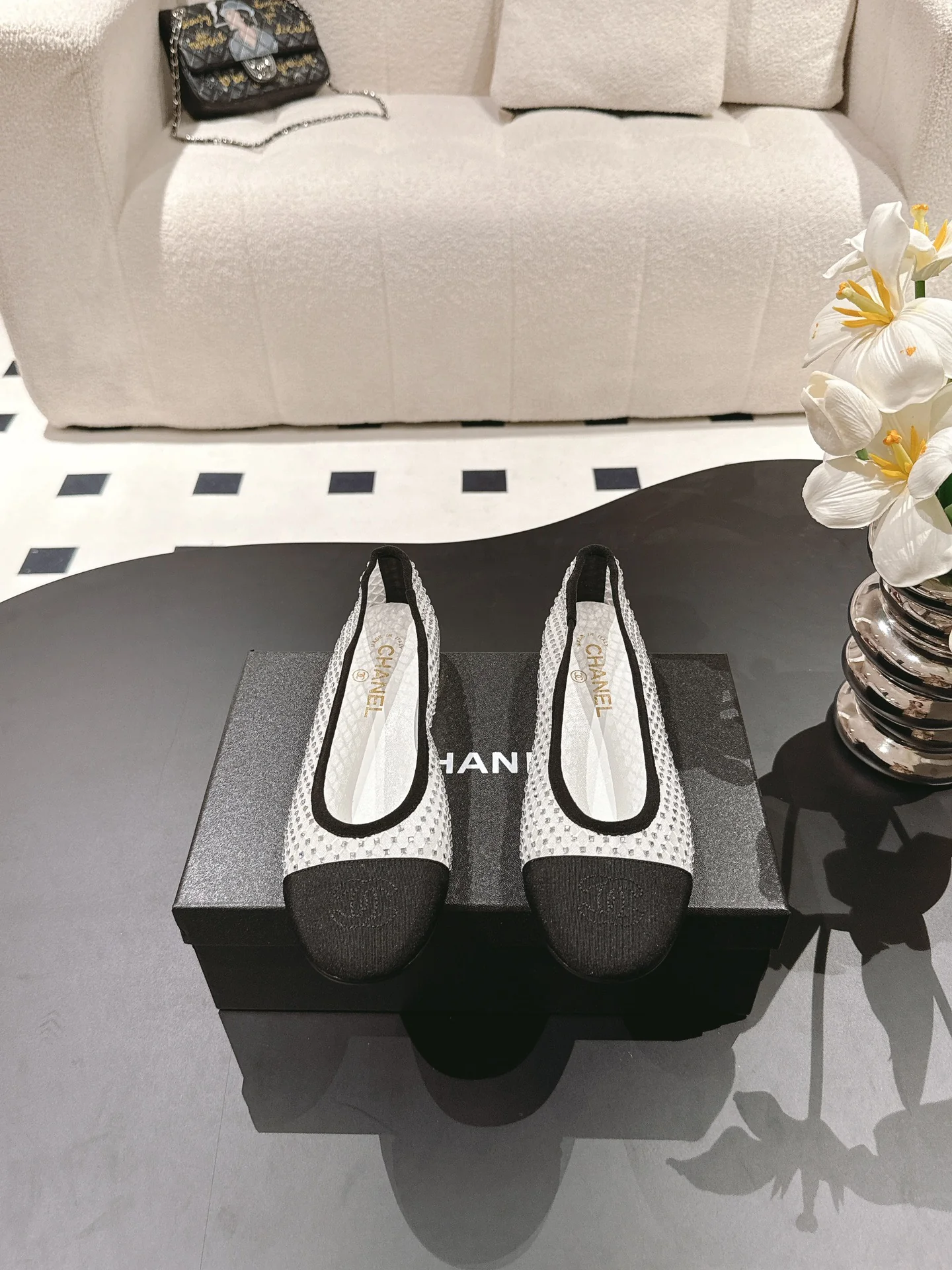 Туфли Мэри Джейн Chanel 2025 - Белые - 1