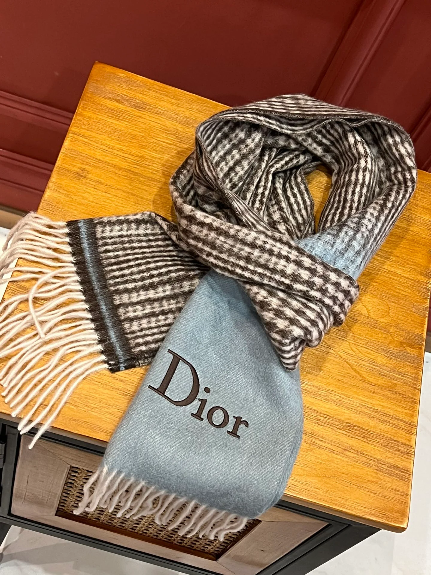 Кашемировый шарф Dior - 30 см - 195 см - 1