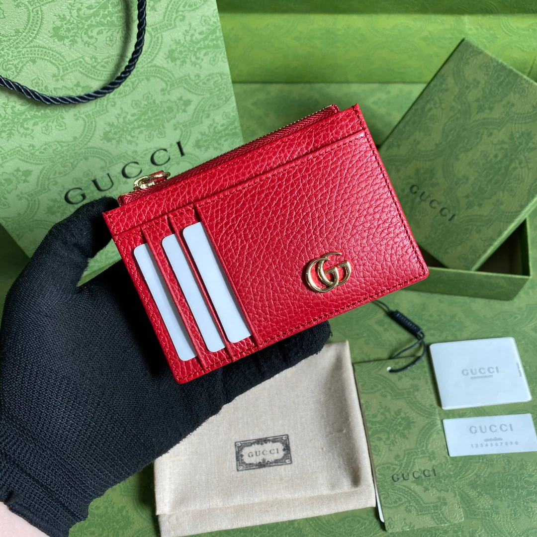GG Marmont系列 拉链卡包