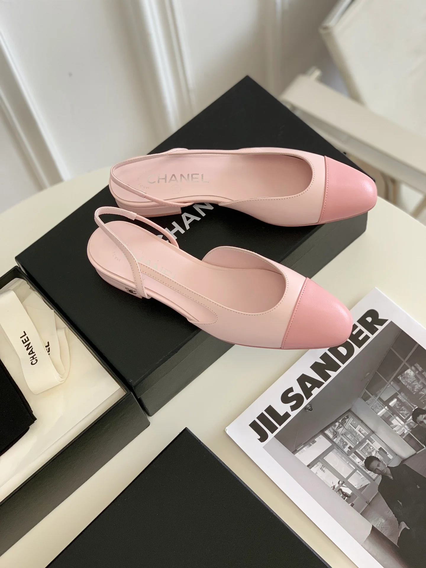 Chanel - Балетки с открытой пяткой