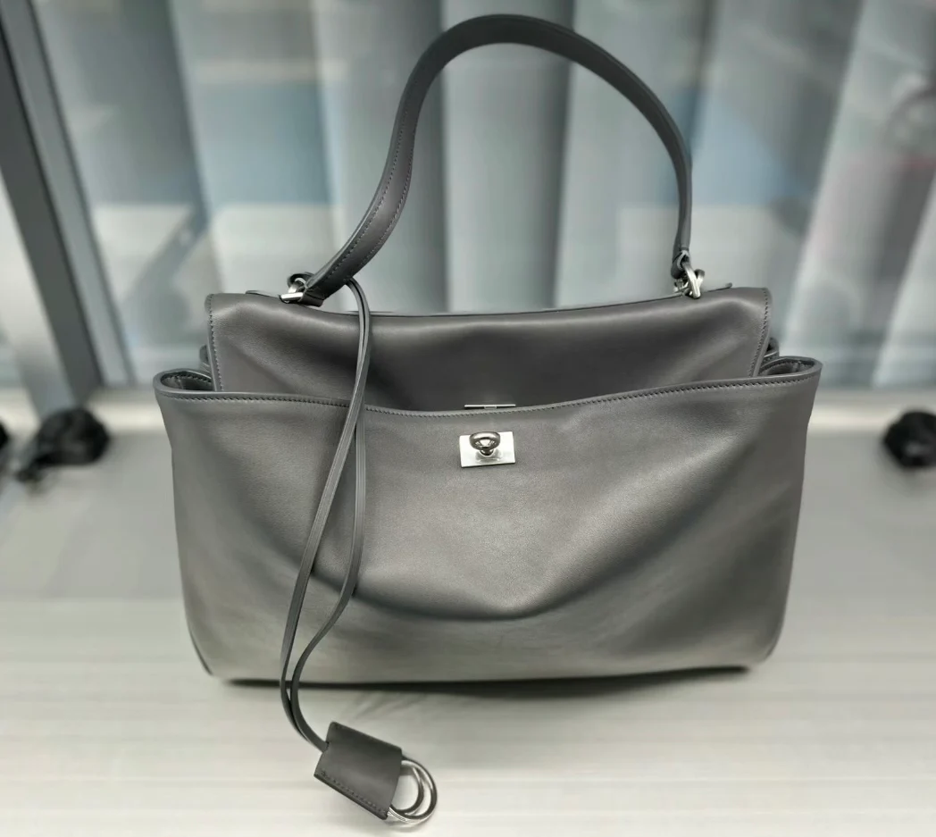 Сумка Balenciaga Rodeo - S28 - 9 см - Серая