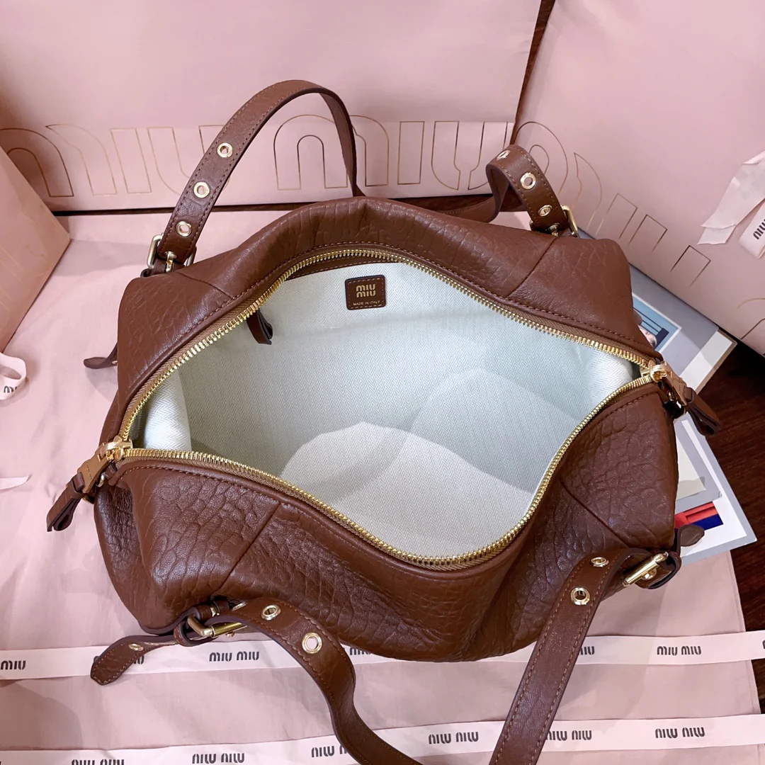 Miu Miu-5bc190-Новый круассан-коричневый