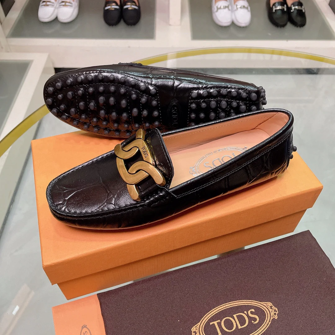 Tods - Крокодиловая кожа - Лоферы - Туфли без шнурков - 1