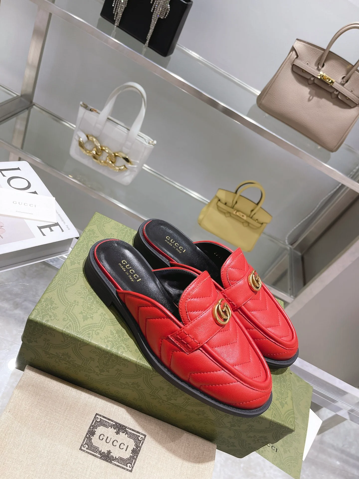 Gucci - 22 Ранняя весна - Мюли - Тапочки