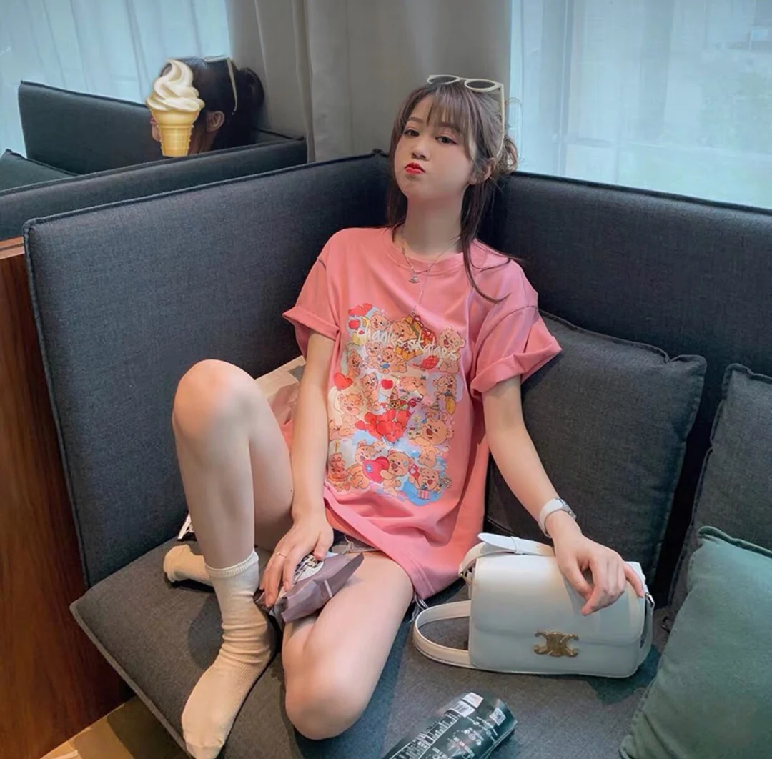 Celine Triomphe Medium Calfkin White