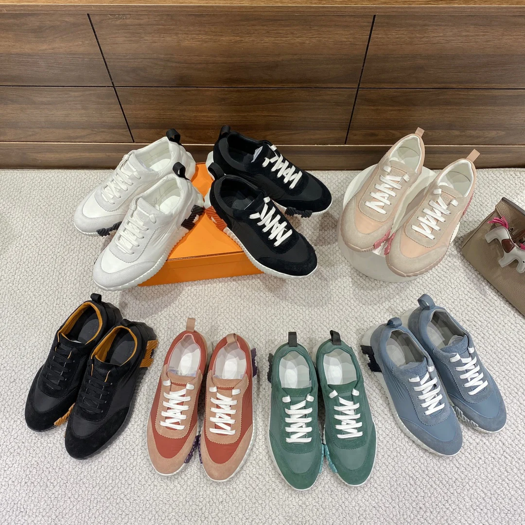 Весенняя коллекция Hermes 2022 — Спортивная повседневная обувь — Унисекс — Черно-белая